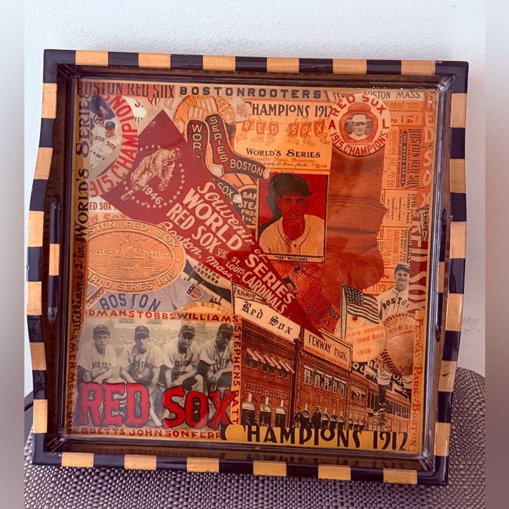 Annie Modica Tray Made Exclusively for the Boston Red Socks 2009